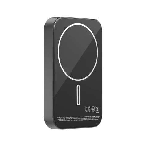 MO-2381-Sạc Dự Phòng 10.000mAh Không Dây Từ Tính MOMAX Q.Mag X1 | Sạc Dòng Điện Thấp | Bảo Hành 12 Tháng 1 Đổi 1 IP117 Đen