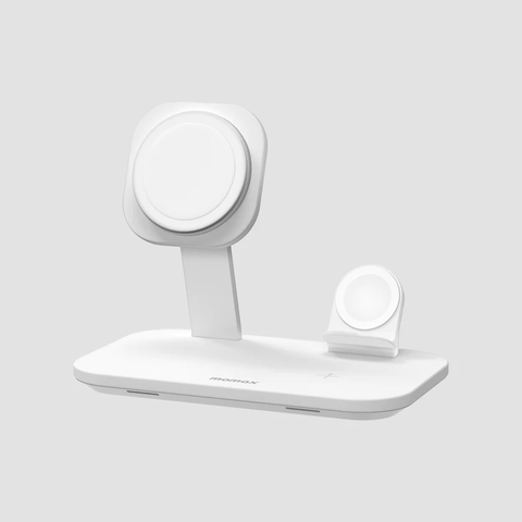 MO-8599-Đế Sạc Không Dây 25W Từ Tính 3in1 MOMAX Q.MAG PRO 3 | Màn Hình Sạc Đèn LED | Bảo Hành 12 Tháng 1 Đổi 1 UD26W