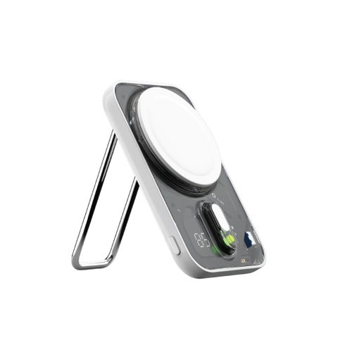 MO-3050-Sạc Dự Phòng 5.000 mAh Không Dây Từ Tính MOMAX 1-Power Flow Pro Sạc 2 Chiều| Hình LED | Bảo Hành 12 Tháng 1 Đổi 1 IP125W