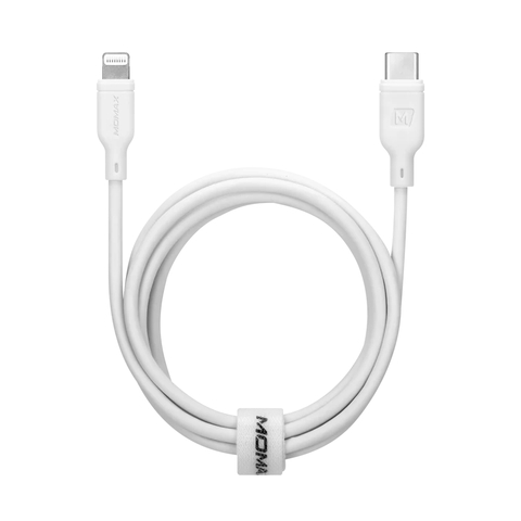MO-6770-Cáp Sạc Nhanh Type C sang Lightning 1.2M MOMAX ZERO 18W | Nhôm và Sợi Kevlar| Bảo Hành 12 Tháng 1 Đổi 1