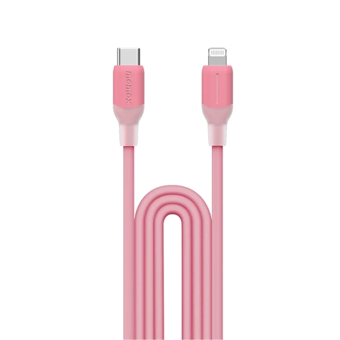 MO-2947-Cáp Sạc Nhanh Type C sang Lightning 1.2M 35W MOMAX 1-Link PD| TPE +Silicon Bền Bỉ | Bảo Hành 12 Tháng 1 Đổi 1 DL53 Hồng