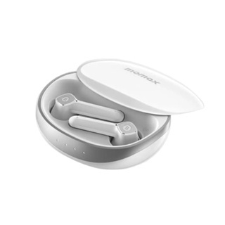 MO-8698-Tai Nghe Bluetooth 5.3 MOMAX Pills Lite 3 Dung Lượng Pin Lớn | Chống Nước IPX4 | Bảo Hành 12 Tháng 1 Đổi 1 BT11 Trắng