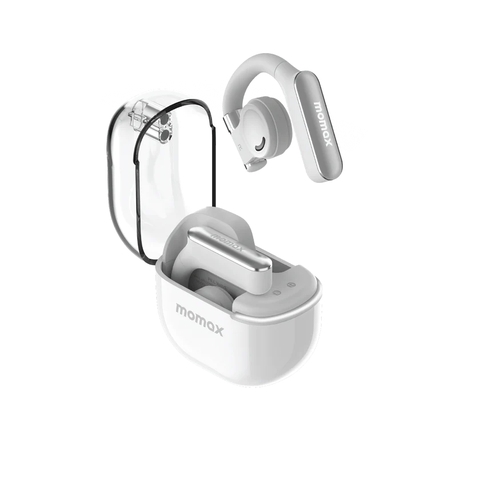 MO-3760-Tai Nghe Bluetooth 5.3 Pills Wave OWS Momax ENC | Bộ Điều Khiển 16.2mm | Bảo Hành 12 Tháng 1 Đổi 1 BT12 Trắng