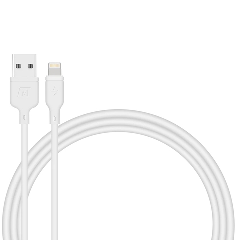 MO-3212-Cáp Sạc Nhanh USB-A sang Lightning 1M MOMAX ZERO Sạc và Truyền Dữ Liệu | Lõi Đồng | Bảo Hành 12 Tháng 1 Đổi 1 DL16 Trắng