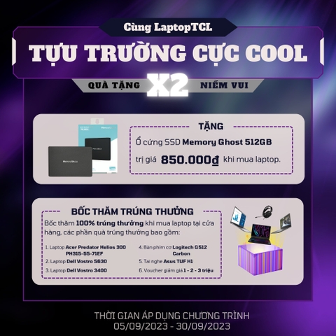 Tựu Trường Cực Cool - Quà Tặng X2 Niềm Vui