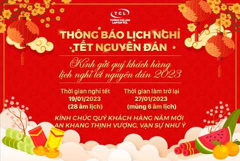 Thông báo lịch nghỉ Tết Nguyên Đán 2023 - Xuân Quý Mão