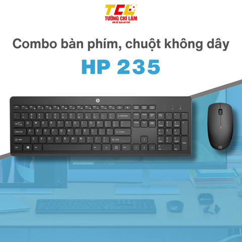 Bộ bàn phím chuột không dây HP 235