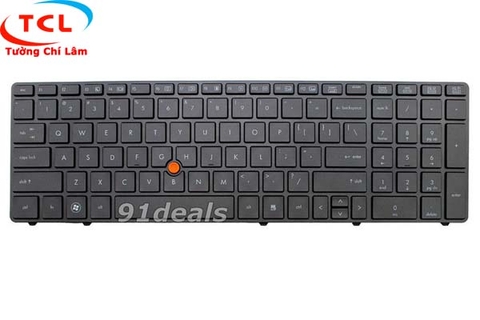 Bàn Phím Laptop HP EliteBook 8560W Không Led OEM