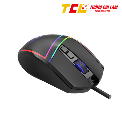 CHUỘT GAMING CÓ DÂY LECOO MS106 USB ĐEN