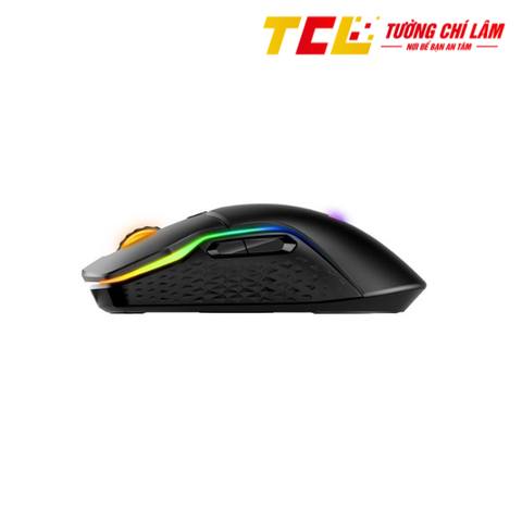 CHUỘT GAMING KHÔNG DÂY RAPOO VT200 WIRELESS MÀU ĐEN LED RGB