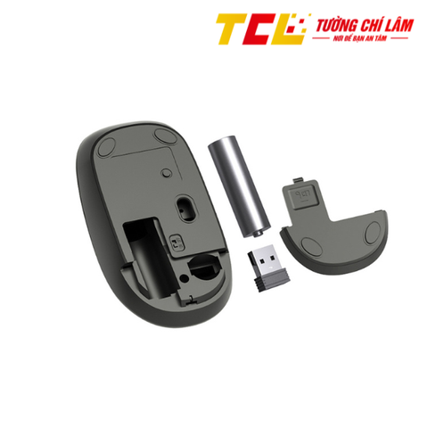 CHUỘT KHÔNG DÂY LECOO WS205 WIRELESS ĐEN