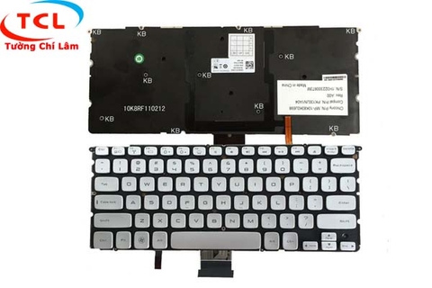 BÀN PHÍM LAPTOP DELL XPS 14Z OEM (BẠC) (CHUẨN UK)