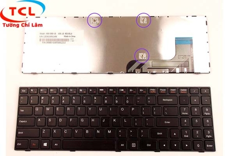 Bàn Phím LAPTOP Lenovo Ideapad 100-15 Cáp lệch Zin