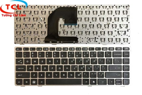 Bàn Phím Laptop HP EliteBook 8460W Có Khung Đen,Bạc Không Chuột OEM