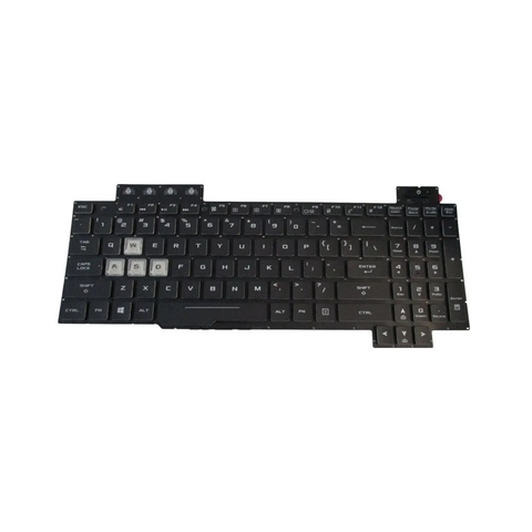 BÀN PHÍM LAPTOP ASUS FX507 OEM (ĐEN) (LED 7 MÀU)