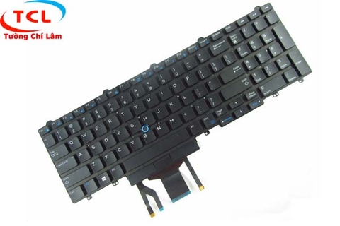 Bàn phím Dell E5550 không đèn