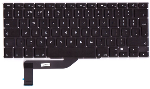 BÀN PHÍM MACBOOK 1398 OEM (ĐEN) (CẢ KHUNG)