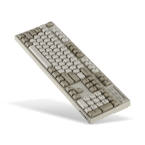 BÀN PHÍM CƠ LEOPOLD FC900RBT WHITE GREY BROWN SWITCH (KẾT NỐI USB C + BLUETOOTH 5.1)