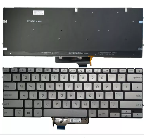 BÀN PHÍM LAPTOP ASUS S530 Zin (BẠC)
