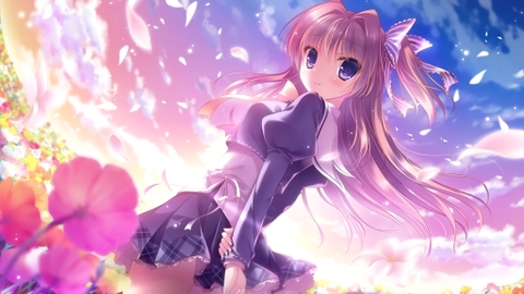 Hình nền anime cute: Các mẫu dễ thương, chất lượng cao