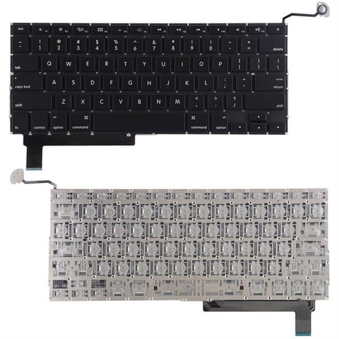 BÀN PHÍM MACBOOK 1286 OEM (ĐEN) (CẢ KHUNG)