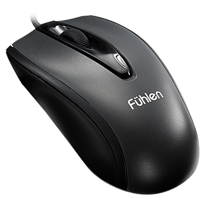 CHUỘT FUHLEN L102 (USB/ĐEN)