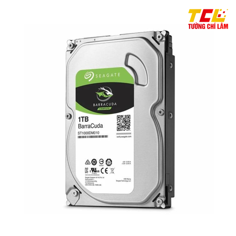 Ổ Cứng HDD Seagate BarraCuda 1TB 3.5inch SATA 7200rpm