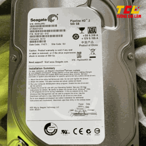 Ổ Cứng HDD Seagate 500GB 3.5inch SATA 7200rpm