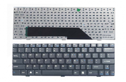 BÀN PHÍM LAPTOP MSI U100 OEM (ĐEN)
