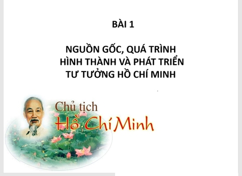 Mẫu Powerpoint Tư Tưởng Hồ Chí Minh