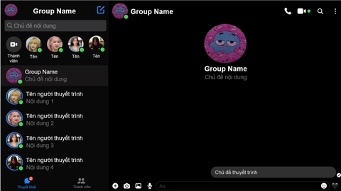 Slide Giới Thiệu Thành Viên Nhóm