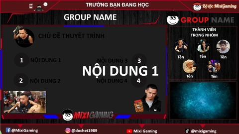 Slide Giới Thiệu Thành Viên Nhóm