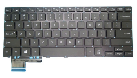 BÀN PHÍM LAPTOP SAMSUNG NP730U4 OEM (ĐEN)