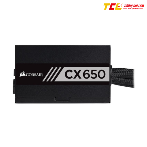 NGUỒN MÁY TÍNH CORSAIR CX650 (80 PLUS BRONZE/ MÀU ĐEN)