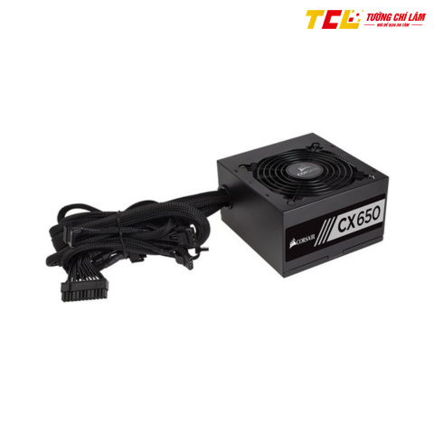 NGUỒN MÁY TÍNH CORSAIR CX650 (80 PLUS BRONZE/ MÀU ĐEN)