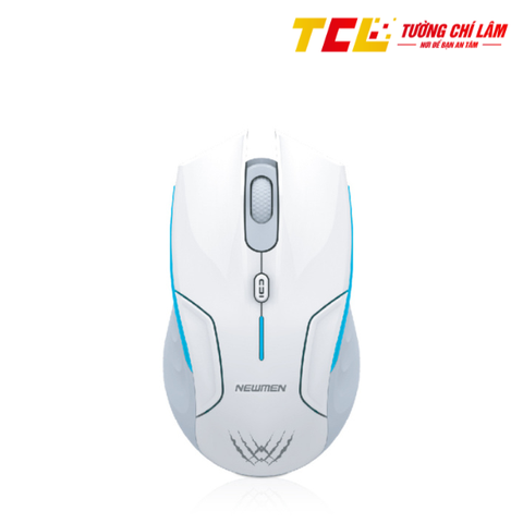 CHUỘT GAMING KHÔNG DÂY NEWMEN E500 PLUS TRẮNG