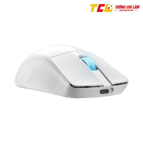 CHUỘT GAMING KHÔNG DÂY ASUS ROG HARPE ACE AIM LAB EDITION-MOONLIGHT WHITE _ 90MP02W0-BMUA10
