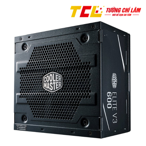 NGUỒN MÁY TÍNH COOLER MASTER ELITE V3 230V PC600 600W (MÀU ĐEN)