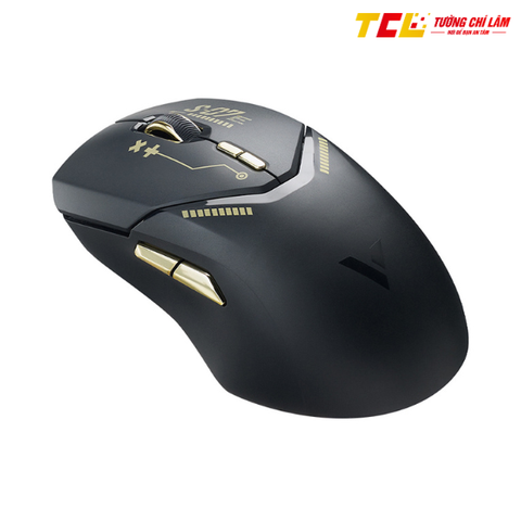 CHUỘT GAMING RAPOO VT9PRO REDLINE EDITION _ BLACK GOLD (KẾT NỐI USB + WIRELESS 2.4G)