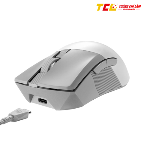 CHUỘT GAMING KHÔNG DÂY ASUS ROG GLADIUS III WIRELESS AIMPOINT WHITE 90MP02Y0-BMUA10