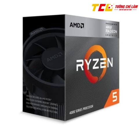 CPU AMD Ryzen 5 4600G (3.70 GHz up to 4.20 GHz | 6 nhân 12 luồng | 11MB Cache | AM4 | 65W)