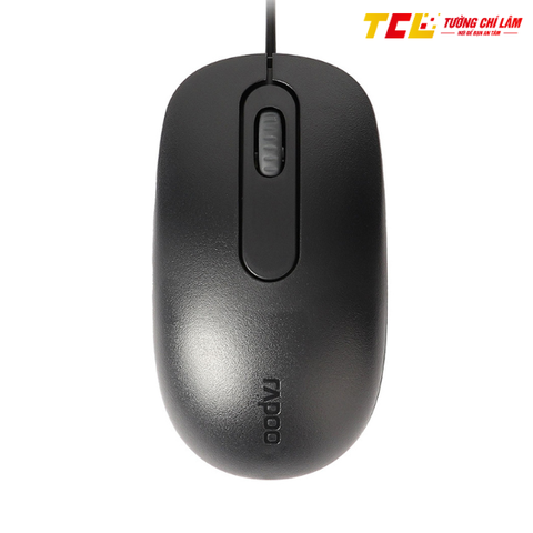 CHUỘT CÓ DÂY RAPOO N200 (MÀU ĐEN, KẾT NỐI USB)