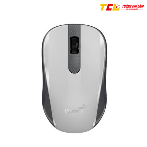 CHUỘT KHÔNG DÂY SILENT GENIUS NX-8008S (WIRELESS 2.4GHZ/TRẮNG/BLUEEYE)