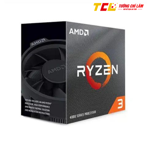 CPU AMD Ryzen 3 4300G (3.80 GHz up to 4.0 GHz | 4 nhân 8 luồng | 6MB Cache | AM4 | 65W)