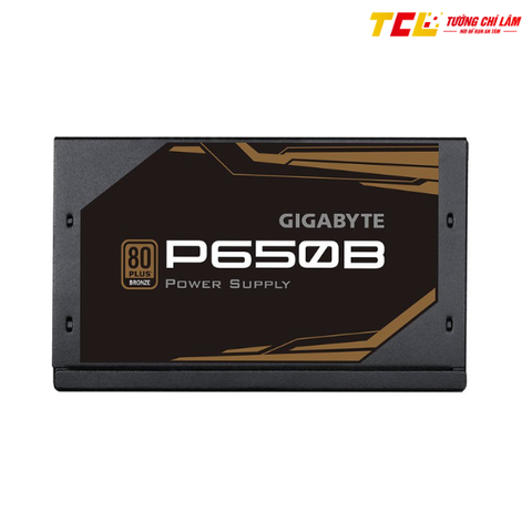 NGUỒN GIGABYTE GAGP-P650B 650W ACTIVE PFC (80 PLUS BRONZE/MÀU ĐEN)