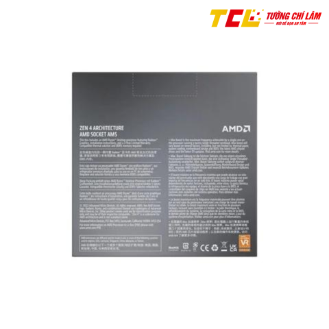 CPU AMD Ryzen 5 7600X (4.70 GHz up to 5.30 GHz | 6 nhân 12 luồng | 38MB Cache | AM5 | 105W)