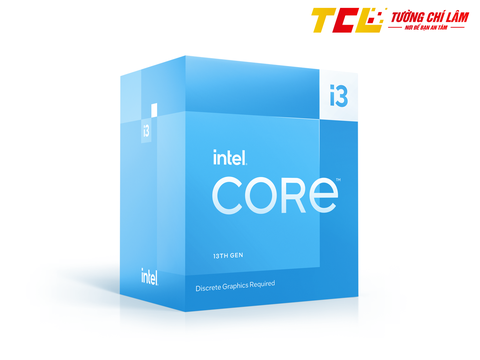 CPU Intel Core i3-13100 (Turbo up to 4.5 GHz | 4 nhân 8 luồng | 12MB Cache | LGA1700 |  Raptor Lake)