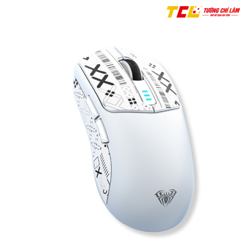 CHUỘT GAMING AULA SC580 3 MODE (CÓ DÂY + 2.4G + BLUETOOTH) MÀU TRẮNG