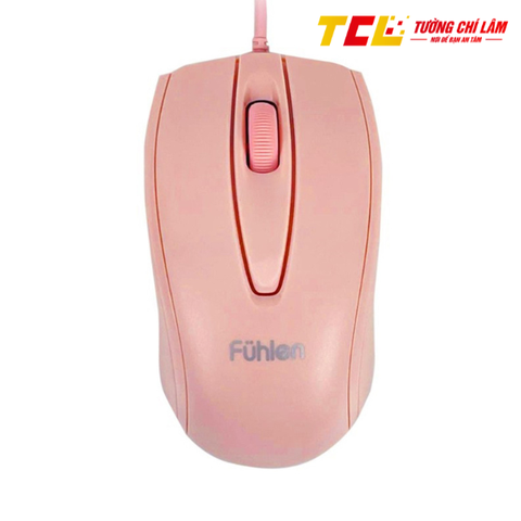 CHUỘT FUHLEN L102 (USB/HỒNG)