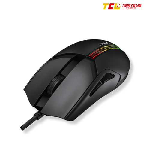 CHUỘT GAMING CÓ DÂY AULA F813 PRO MÀU ĐEN